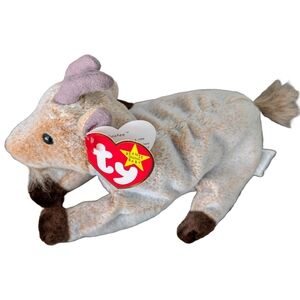 Vintage 1998 "Goatee" The Billy Goat Ty Beanie Baby Stuffed Animal